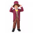 Kids Willy Wonka & the Chocolate Factory 1971 Willy Wonka Costume - Red Coat Pants Set Willy Wonka Cosplay