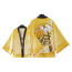 Demon Slayer Zenitsu Agatsuma Costume - Sparrow Chuntaro Yellow Kimono Jacket Zenitsu Agatsuma Cosplay