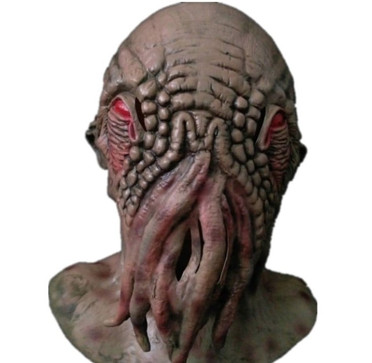 Horror Dr Mystic Mask Latex Octopus Mask