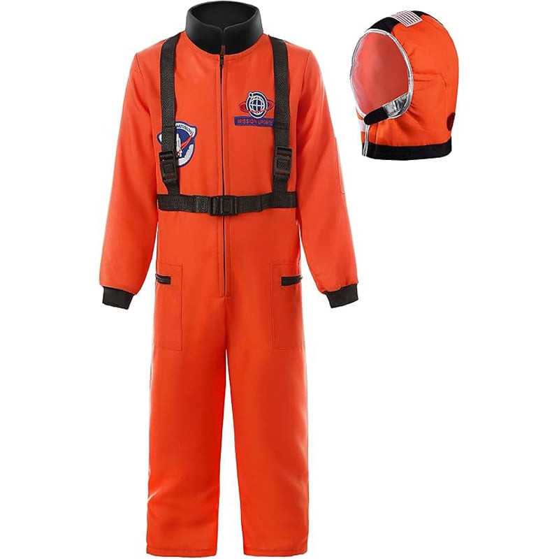 Kids Astronaut Costume - Helmet and Suit Set Astronaut Cosplay