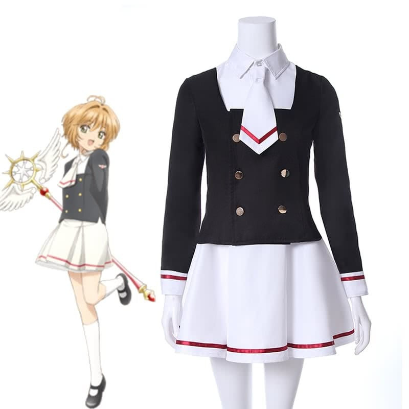 Sakura From Cardcaptor Sakura Clear Card Cosplay Costume