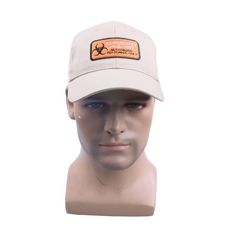 Resident Evil Vendetta Rebecca Chambers Cap - Biochemistry Laboratory Authorized Personnel Only Rebecca Chambers Cosplay Costume Accessory