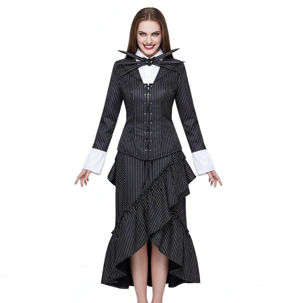 The Nightmare Before Christmas Jack Skellington Costume - Women Jack Skellington Cosplay