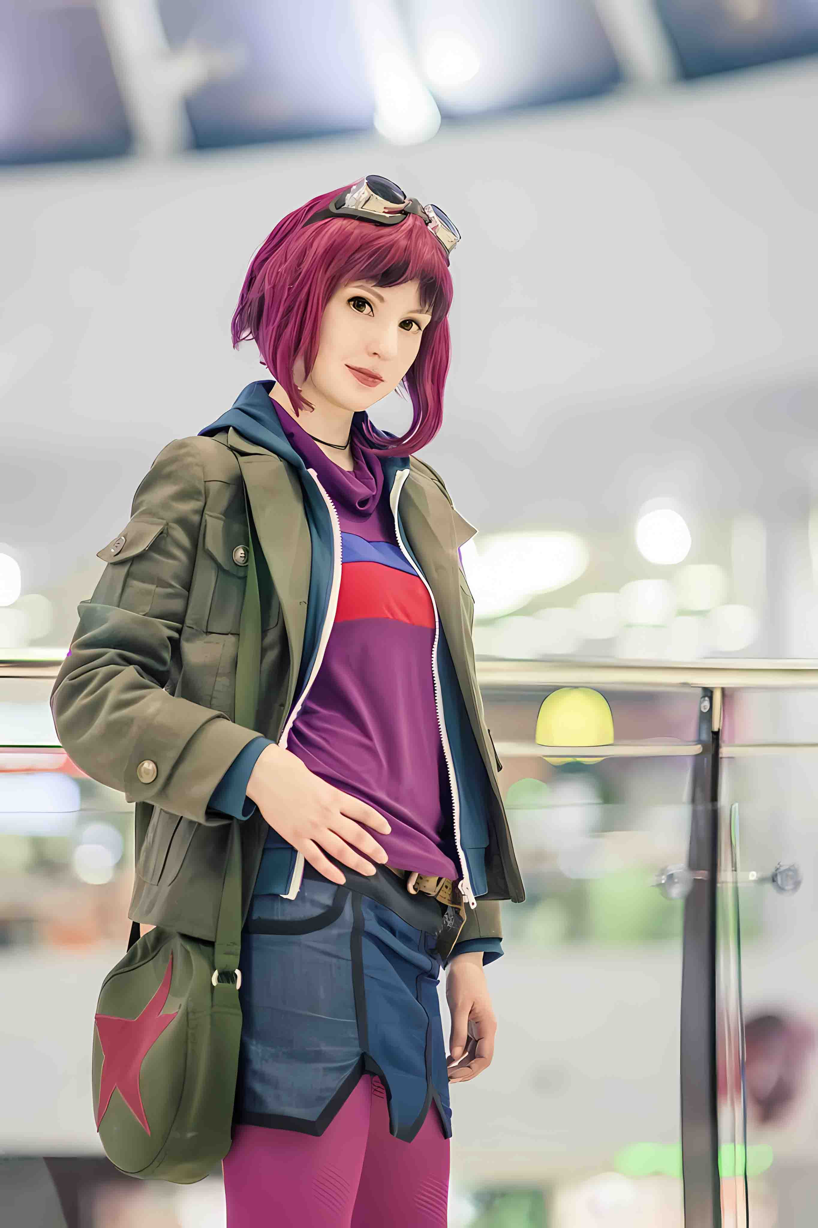 Scott Pilgrim Takes Off Ramona Flowers Costume - Jacket Skirt Ramona Flowers Cosplay