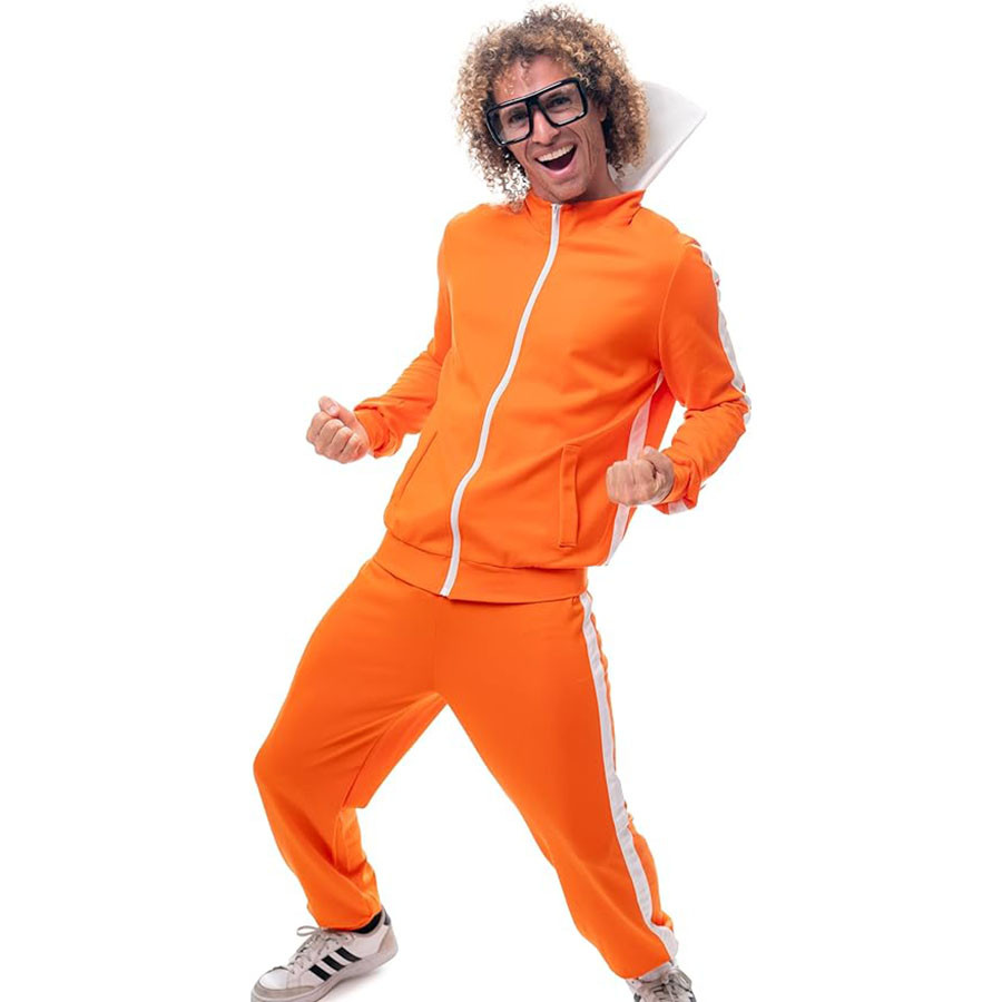 Despicable Me Vector Costume -Orange Tracksuit Vector Cosplay