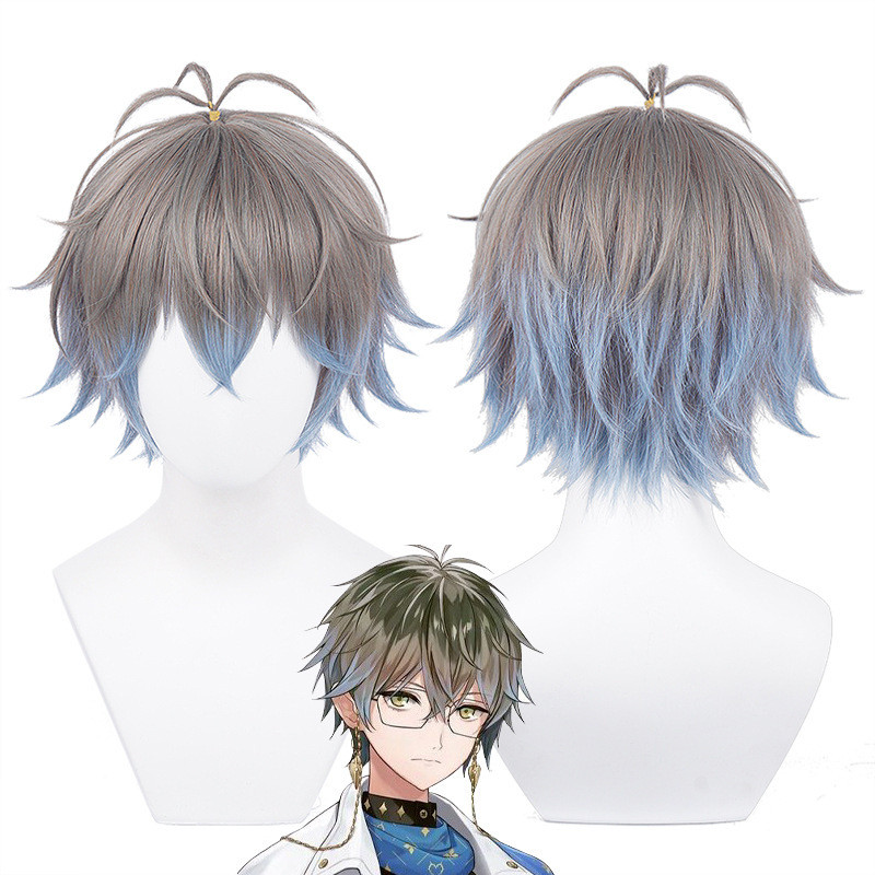 VTuber Ike Eveland Wig - Ike Eveland Costume Wig Prop