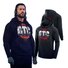 WWE Roman Reigns OTC Costume - Black Hoodie Roman Reigns Cosplay