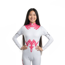 Cyberpunk Rebecca Edgerunners Costume - White Bodysuit Rebecca Cosplay