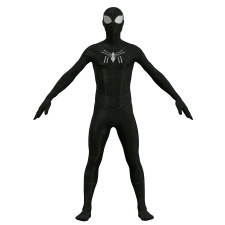 Spider-Man New Style Black Suit Costume - Bodysuit Mask Spider Man Cosplay