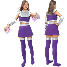 Teen Titans Starfire Costume - Full Set Starfire Cosplay