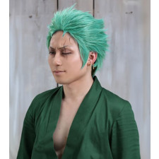 One Piece Roronoa Zoro Wig - Roronoa Zoro Cosplay Costume Wig