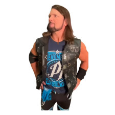 WWE AJ Styles Costume - Blue Shirt Phenomenal Forever AJ Styles Cosplay
