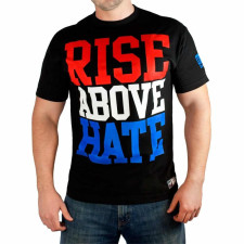 WWE John Cena Costume - Rise Above Hate Black Set Shirt Cap Headband Wristband John Cena Cosplay 