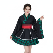 Demon Slayer Tanjiro Kamado Costume - Kimono Tanjiro Kamado Cosplay