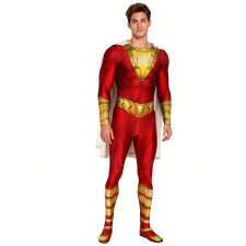 Shazam Costume - Red Bodysuit Shazam Cosplay