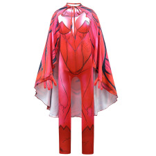 Marvel Avengers Scarlet Witch Wanda Kids Lycra Cosplay Costume