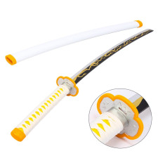 Demon Slayer Zenitsu Agatsuma Nichirin Sword Prop - Nichirin Sword Zenitsu Agatsuma Cosplay Costume Prop
