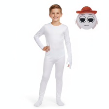 Kids Sprunki Incredibox Tunner Costume - Bodysuit Mask Set Tan Sprunki Cosplay
