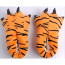 Animal Tiger Paw Feet Slippers Prop - Tiger Costume Cosplay Prop
