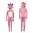 Palworld Cattiva Costume - Pink Bodysuit Mask Set Cattiva Cosplay