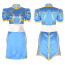 Street Fighter Chun Li Costume - Blue Dress Chun Li Cosplay