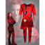 Girls Descendants: The Rise of Red Princess Red of Hearts Costume - Red Bodysuit Princess Red of Hearts Cosplay