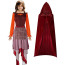 Hocus Pocus 2 Mary Sanderson Costume - Kids Classic Medieval Velvet Dress Mary Sanderson Cosplay
