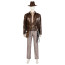 Indiana Jones Costume - Brown Leather Indiana Jones Cosplay Set
