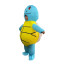 Kids Pokemon Squirtle Inflatable Costume - Squirtle Cosplay