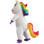 Unicorn Costume - Inflatable Rainbow Unicorn Cosplay