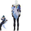Genshin Impact Kaeya Costume - Blue Bodysuit Shirt Full Set Kaeya Cosplay