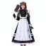 Rainbow Society Kanae Costume - Black Maid Dress Kanae Cosplay