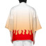 Demon Slayer Kyojuro Rengoku Costume - Flames Kimono Jacket Kyojuro Rengoku Cosplay