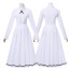 Rock Lady Lilisa Suzunomiya Costume - White Dress Lilisa Suzunomiya Cosplay