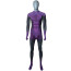 Teen Titans Beast Boy Costume - Purple Bodysuit Beast Boy Cosplay