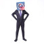 Skibidi Toilet Cameraman Costume - Bodysuit Mask Cameraman Cosplay