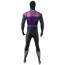 Deadpool 3 Gambit Channing Tatum Costume - Black Purple Bodysuit Gambit Cosplay