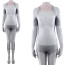 Tron Legacy Gem Costume - White Bodysuit Gem Cosplay