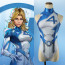 Marvel Rivals Invisible Woman Costume - Swimsuit Susan Storm Invisible Woman Cosplay