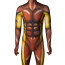 Marvel Vs Capcom Sabretooth Victor Creed Costume - Brown Bodysuit Sabretooth Cosplay
