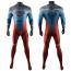 Young Justice Superboy Costume - Black Blue Bodysuit Superboy Cosplay