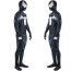 Venom Blue Symbiote Suit Costume - Bodysuit Mask Set Blue Symbiote Suit Cosplay