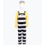 Kids Despicable Me 3 Minion Prisoner Costume - Jumpsuit Hat Prisoner Minion Cosplay