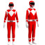 Boy's Red Power Ranger Classic Muscle Costume - Red Ranger Classic Muscle Costume
