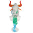 One Piece Yamato Wig And Horns Headpiece - Yamato Cosplay Costume Headpiece