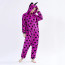 Kids Purple Polka Dot Unicorn Costume - Onesie Jumpsuit Purple Polka Dot Unicorn Cosplay