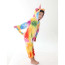 Kids Rainbow Starlight Unicorn Costume - Onesie Jumpsuit Rainbow Stars Unicorn Cosplay