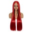 Rihanna Wig - Long Red Straight Wig Rihanna Cosplay Costume