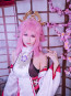 Yae Miko Wig Genshin Impact Cosplay Costume