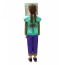 Kids Minecraft Zombie Costume - Mask And Suit Set Zombie Cosplay
